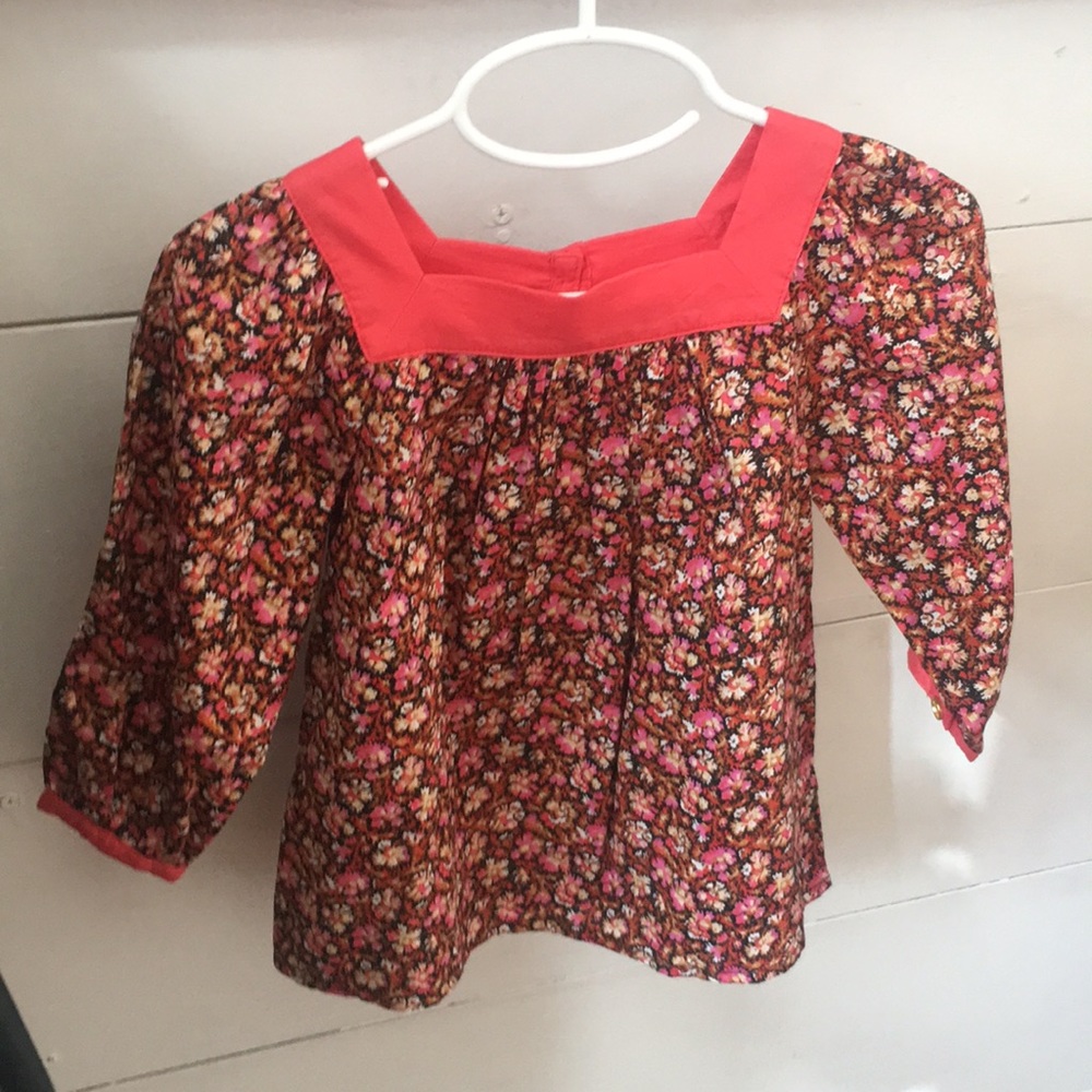 Juicy Couture 12/18 month long sleeve top